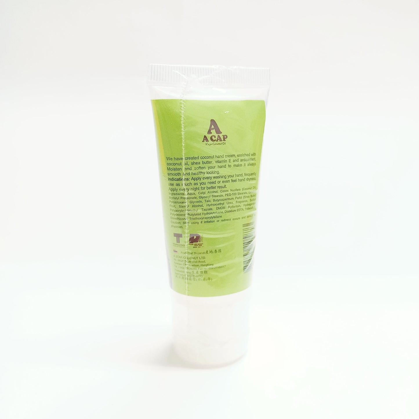 A CAP Coconut Hand Cream 30g