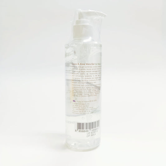 A CAP Virgin Coconut Oil Coconut Aloe Vera Gel for Body 250ml