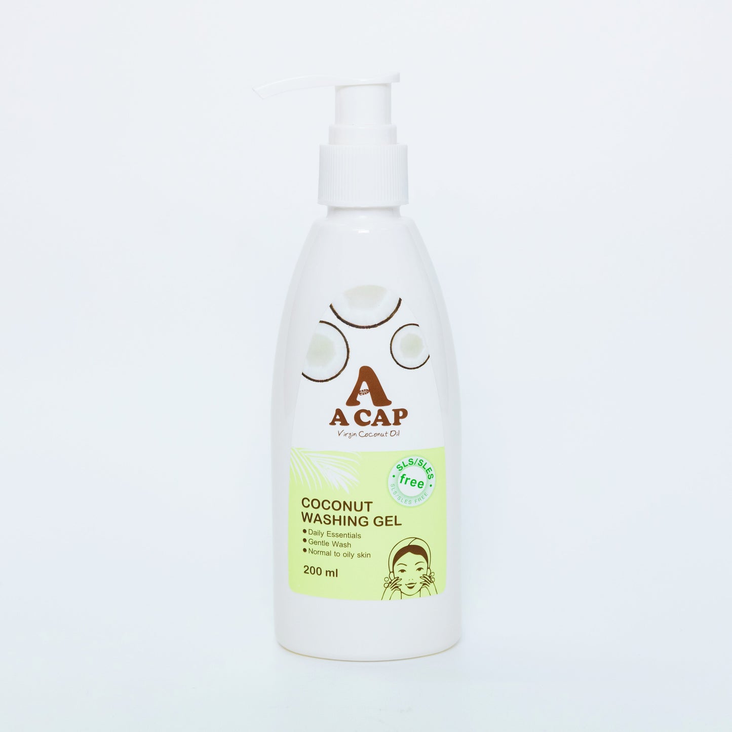A CAP Coconut Facial Washing Gel 200ml