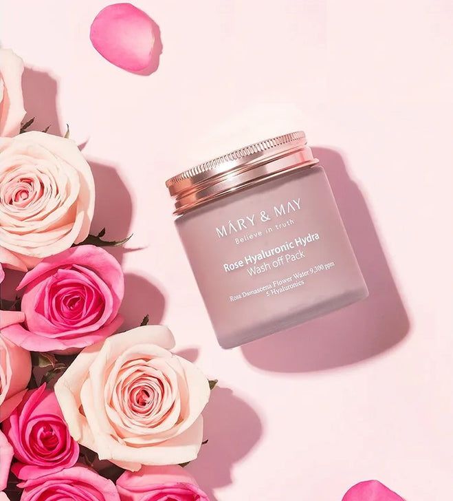 Mary&May - Rose Hyaluronic Hydra Wash Off Mask