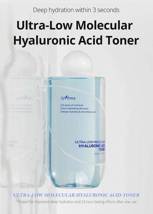 Isntree - Ultra-Low Molecular Hyaluronic Acid Toner - 300ml